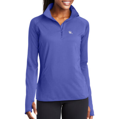LST850 - Ladies Sport Wick ® Stretch 1/2 Zip Pullover Thumbnail