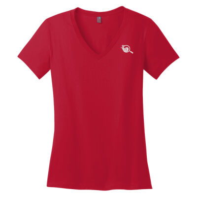 DM1170L - Women's Perfect Weight ® V Neck Tee Thumbnail