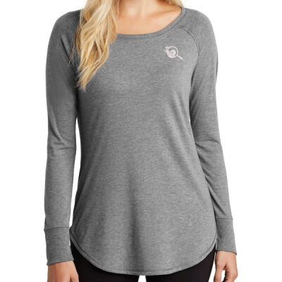 DT132L - Women's Perfect Tri ® Long Sleeve Tunic Tee Thumbnail
