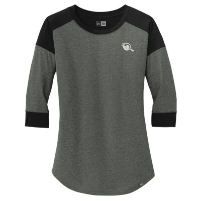 LNEA104 - Ladies Heritage Blend 3/4 Sleeve Baseball Raglan Tee Thumbnail