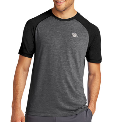 ST400 - PosiCharge ® Tri Blend Wicking Raglan Tee Thumbnail