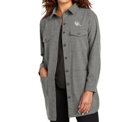 MM2021 - Women's Long Sleeve Twill Overshirt Thumbnail