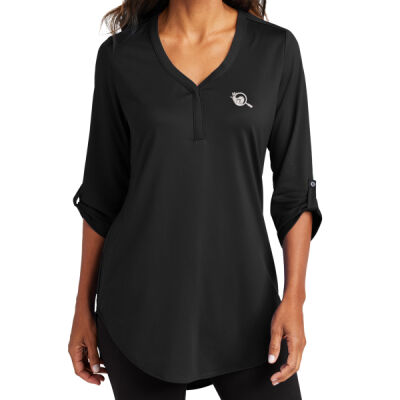 LK840 - Ladies City Stretch 3/4 Sleeve Tunic Thumbnail